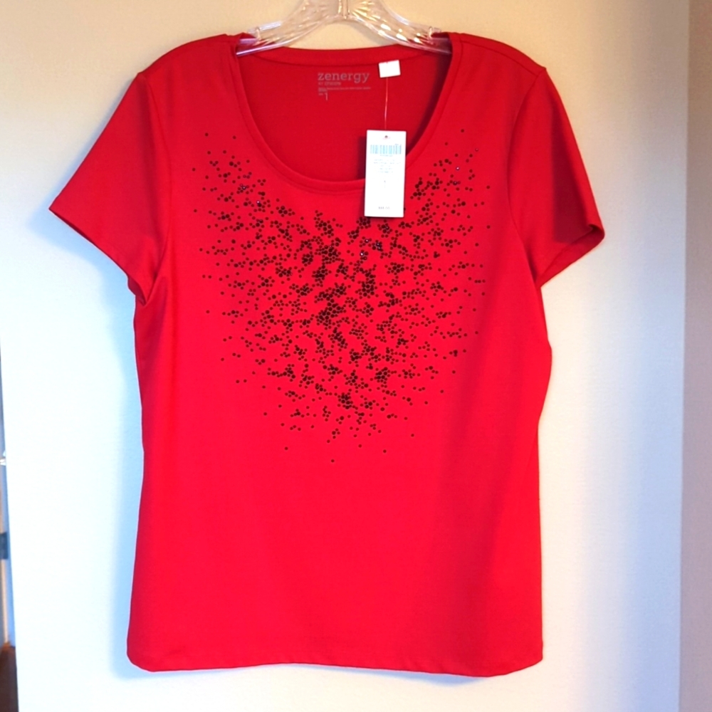Chicos Zenergy top size 1